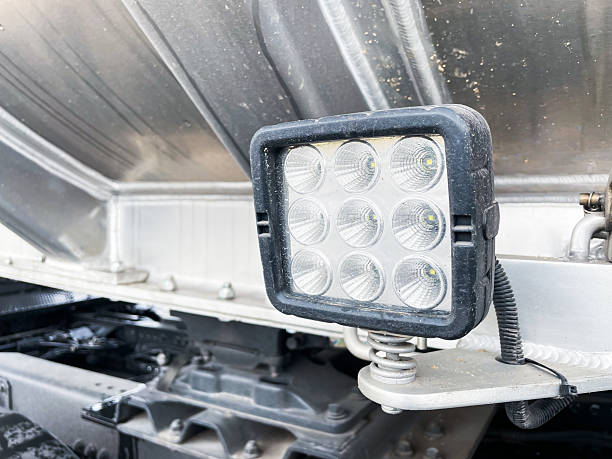 istock Truck side spotlights for lighting applications on the side 2246371158