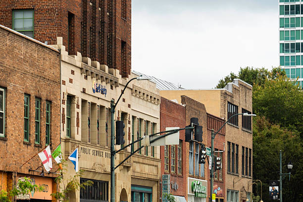 istock charming urban scene, picturesque downtown avenue with unique storefronts and inviting atmosphere 2246375418
