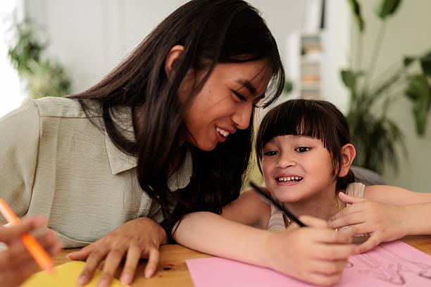 istock Joyful Moment of Sisters Creating Art Together 2246379497