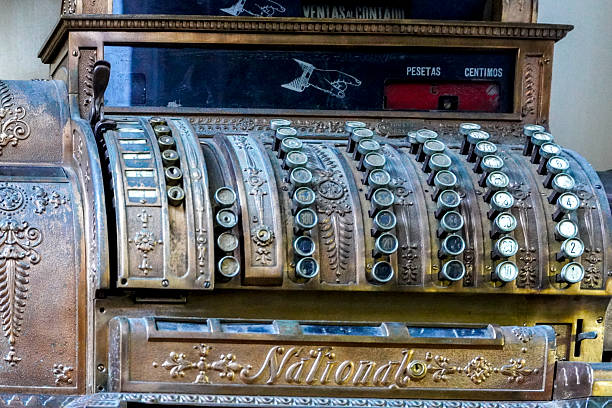 istock Old cash register 2246381770