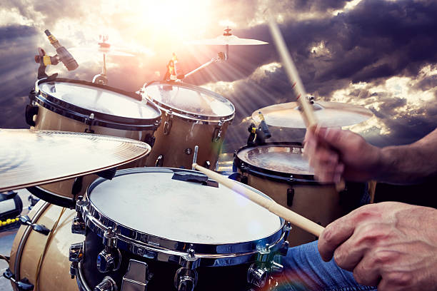 istock Live music and rock band on stage. 2246383285
