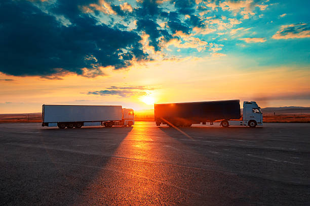 istock Truck,lorry and transport concept. 2246385122