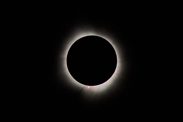istock Total Solar Eclipse with Corona and Baily's Beads, Spiceland Indiana 2246390319