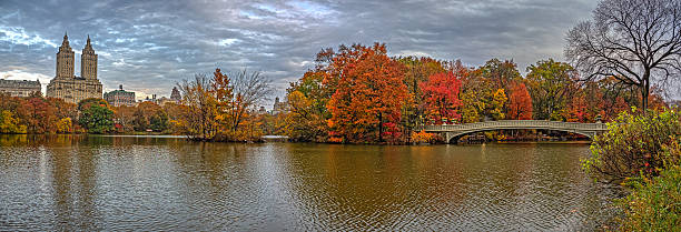 istock Bow bridge in late autumn 2246401786