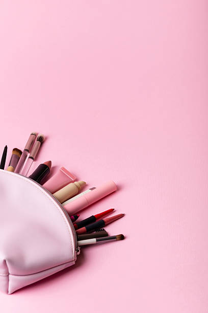 istock Cosmetics in cosmetic bag. 2246404860