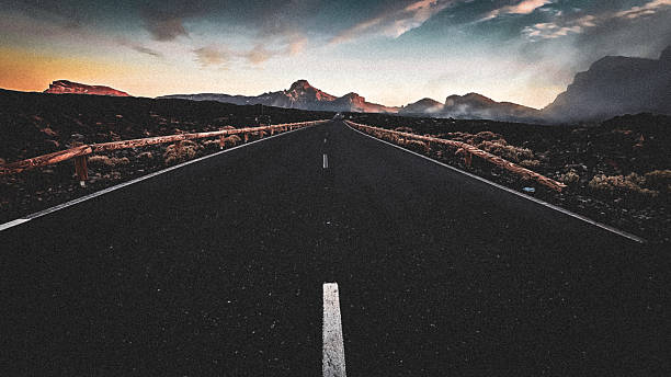 istock Volcanic Terrain and Mountain Glow in Tenerife 2246426360
