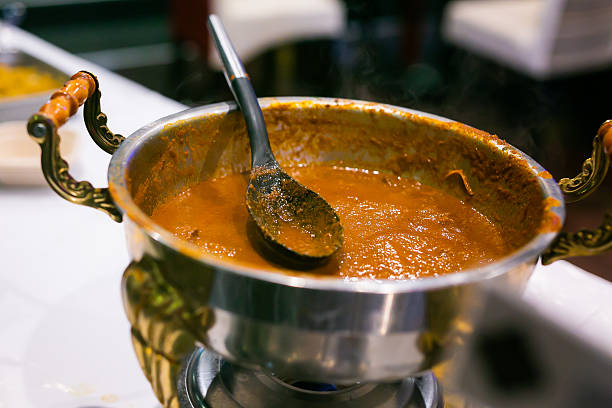 istock Authentic Indian food and snacks close up 2246426698