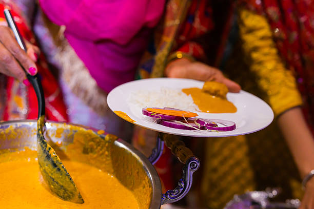 istock Authentic Indian food and snacks close up 2246426703