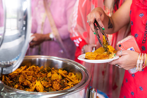 istock Authentic Indian food and snacks close up 2246426723