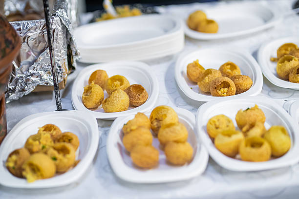 istock Authentic Indian food and snacks close up 2246428123