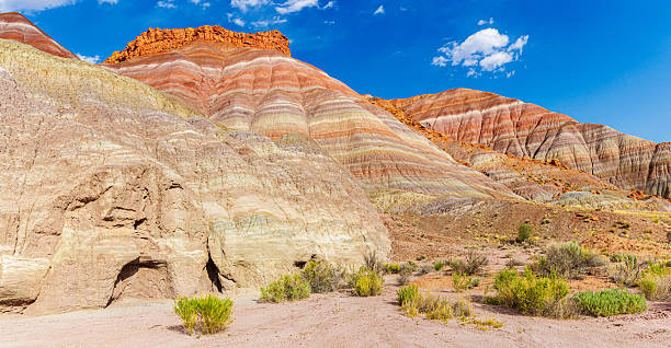 istock Vibrant Colored Layers on The Paria Rainbow Mountains 2246432301