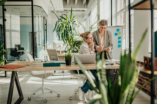 istock Collaboration between businesswomen in a modern office space during a strategic planning session 2246442513