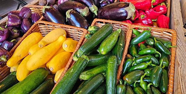 istock Baskets of Vividly Colored Veggies 2246442868