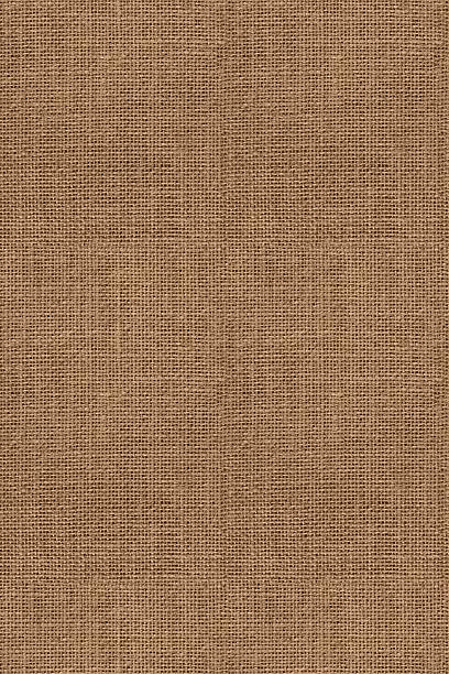 istock Tan sepia linen fabric seamless background texture 2246449937