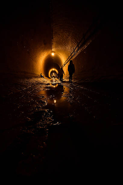 istock Minatogawa Tunnel, a river tunnel 2246467799