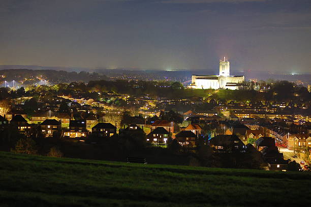 istock Guildford Cathedral at night England 2246469363
