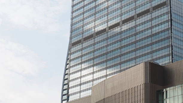 istock Low Angle View of Architecture Background, Business, Modern Architecture Building Background, Copy Space 2246471746