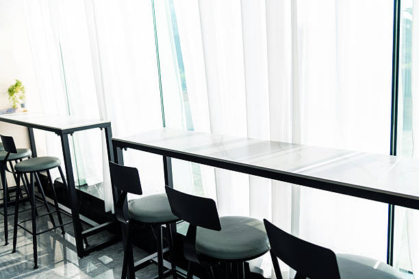 Interior Of Illuminated Modern Office