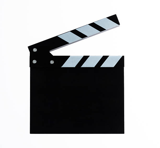 istock Blank film slate on white background 2246478803