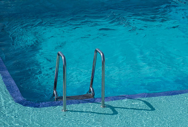 istock Swimming Pool And Ladder 2246480408