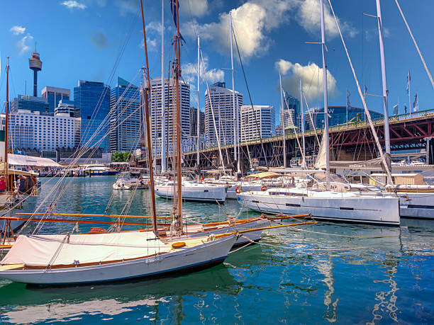 istock Darling Harbour on Parramatta River Sydney Harbour on a warm spring Blue Sky day in Sydney NSW Australia 2246481362