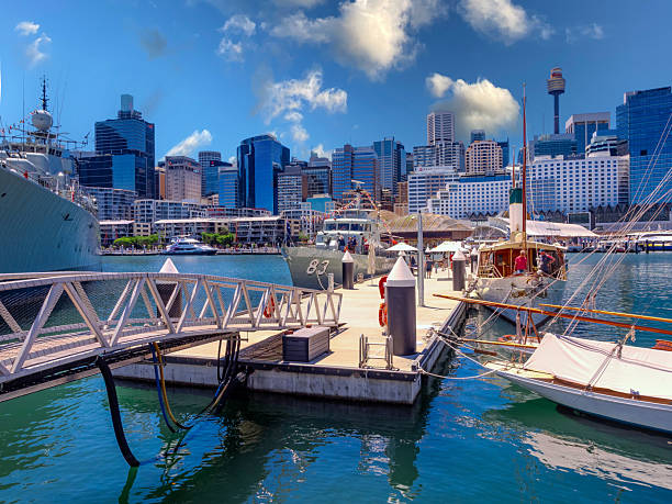 istock Darling Harbour on Parramatta River Sydney Harbour on a warm spring Blue Sky day in Sydney NSW Australia 2246481372