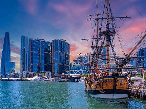 istock Darling Harbour on Parramatta River Sydney Harbour on a warm spring Blue Sky day in Sydney NSW Australia 2246482837