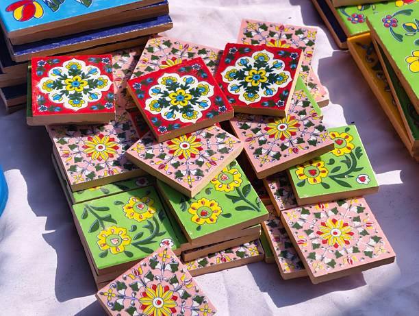 istock Traditional Indian crafts handmade by Indian artisans. 2246484743