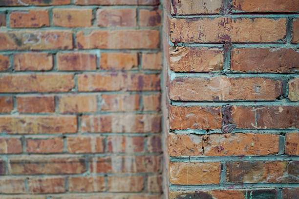 istock Close-up view of an old brick wall with visible texture 2246486941