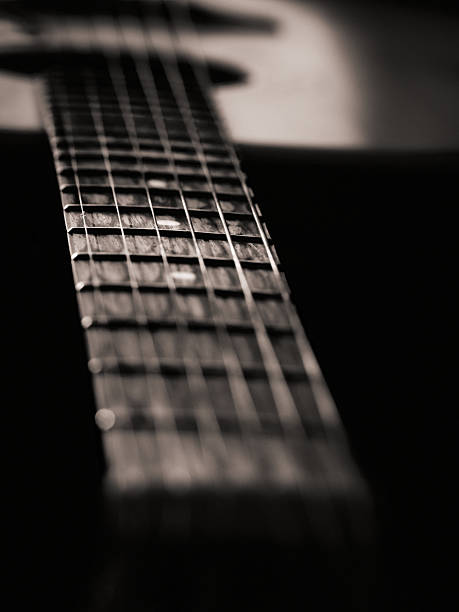 istock Monochrome Guitar with Subtle Sepia Tone 2246487517