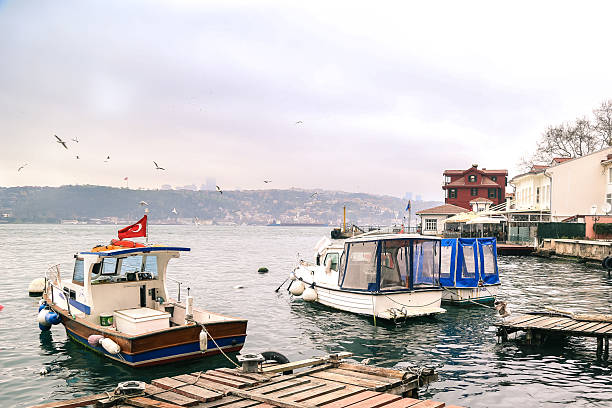 istock Boats Docked on the Bosphorus 2246490831