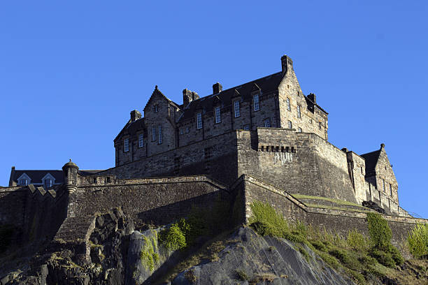 istock View to Edinburgh Castle, a historic castle in Edinburgh, Scotland 2246495438