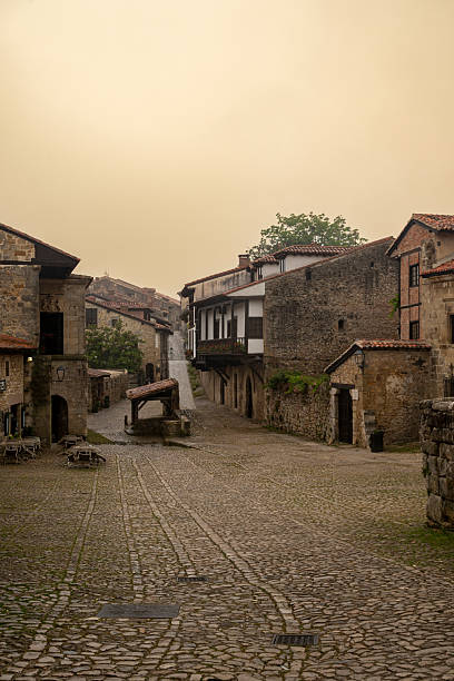 istock A cobbled street in Santillana del Mar. 2246499201