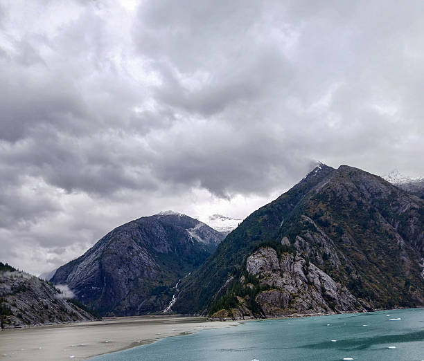 istock River Empties into Tracy Arm Alaska 2246502008