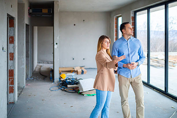 istock Real estate professionals inspecting home under renovation 2246506696