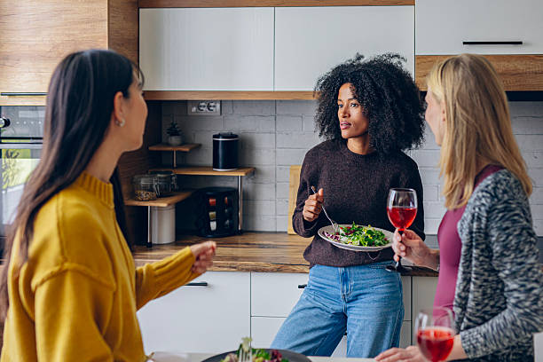 istock Friends Enjoying Brunch and Good Conversation 2246510466