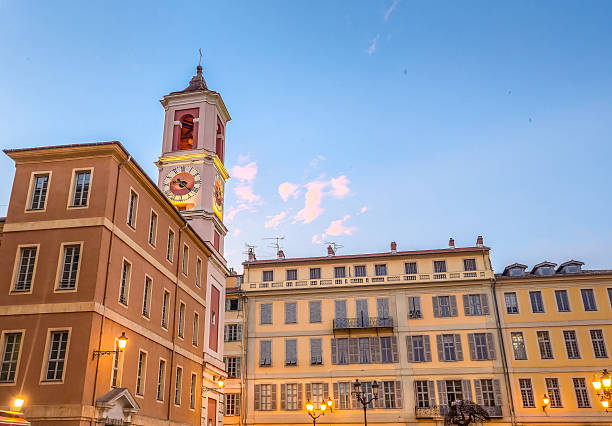 istock Courthouse square by night, Nice, France 2246516088