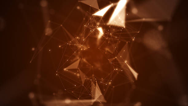 istock Beautiful Flight through the Digital Grid with Lines and Dots. Looped 3d Animation. Rotation in Network Cloud. Business and Technology Concept. 4K stock photo 2246534790