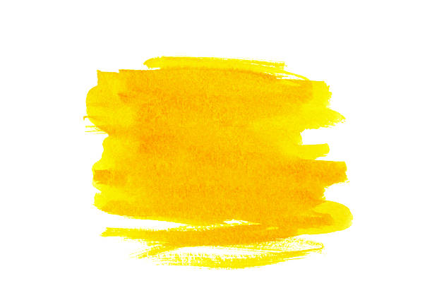 istock Yellow abstract background in watercolor style 2246537151