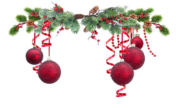 istock CHristmas garland isolated on white background 2246540945