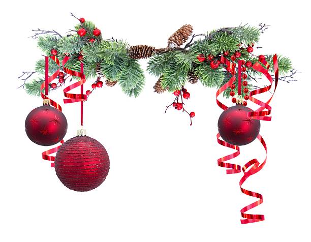 istock CHristmas garland isolated on white background 2246541087