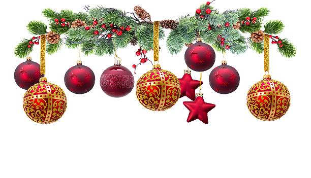 istock CHristmas garland isolated on white background 2246541196