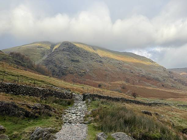istock Hiking Trail, Seathwaite, Cumbria, England 2246544930