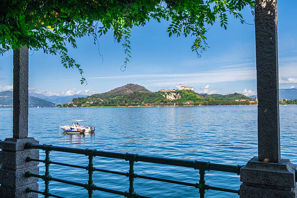 istock Panoramic view of Stresa, Arona and Lake Maggiore 2246561216