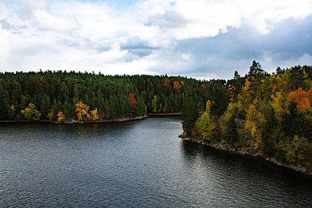 istock Water reservoir view in lower Austria 2246561533