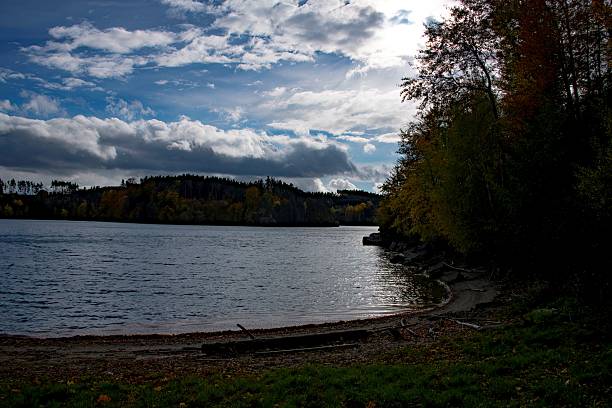 istock Water reservoir view in lower Austria 2246561572