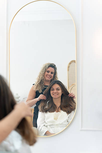 istock Hair coloring at a beauty salon 2246592346