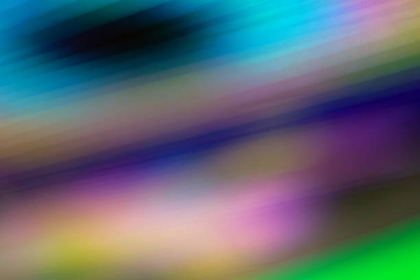 A vivid abstract background with various colors and smooth blur effect for creative design purposes.