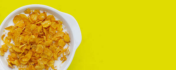 Cornflake cereal for morning breakfast