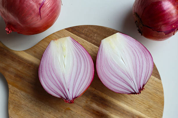 istock Fresh red onion. Vegetable for health 2246605993